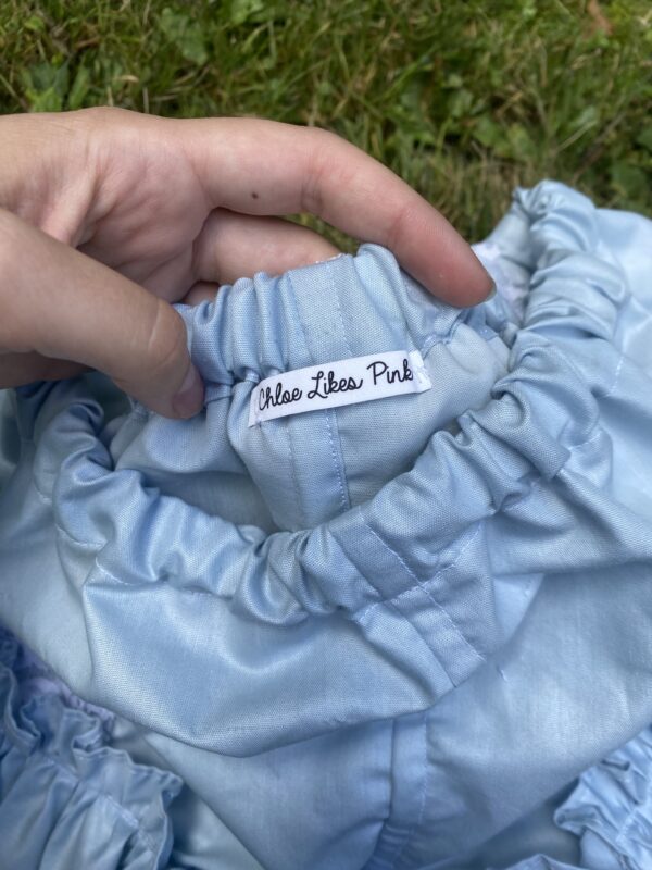 Blue lace bloomers - Image 6