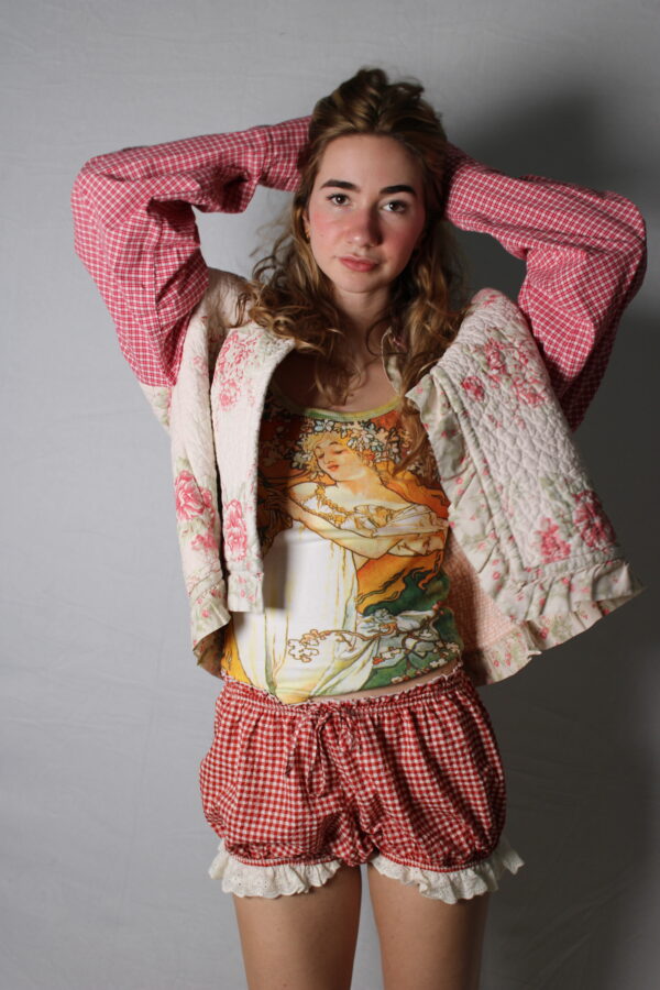 Rose quilt jacket - Image 4