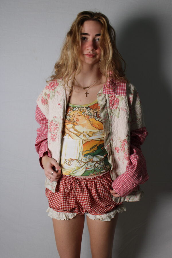 Rose quilt jacket - Image 2