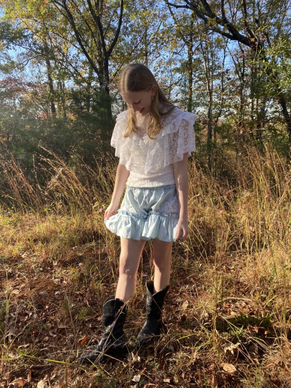 Blue lace bloomers - Image 5