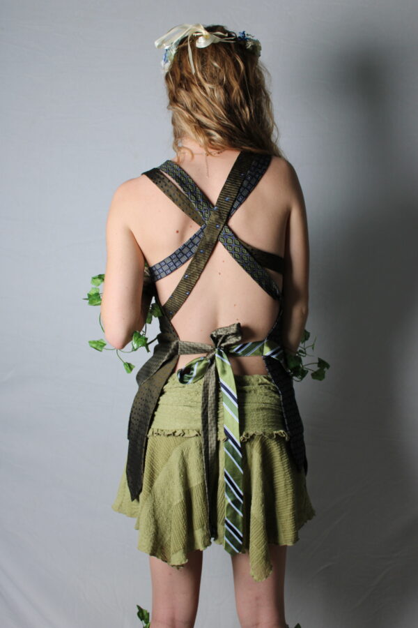 Green tie top - Image 3