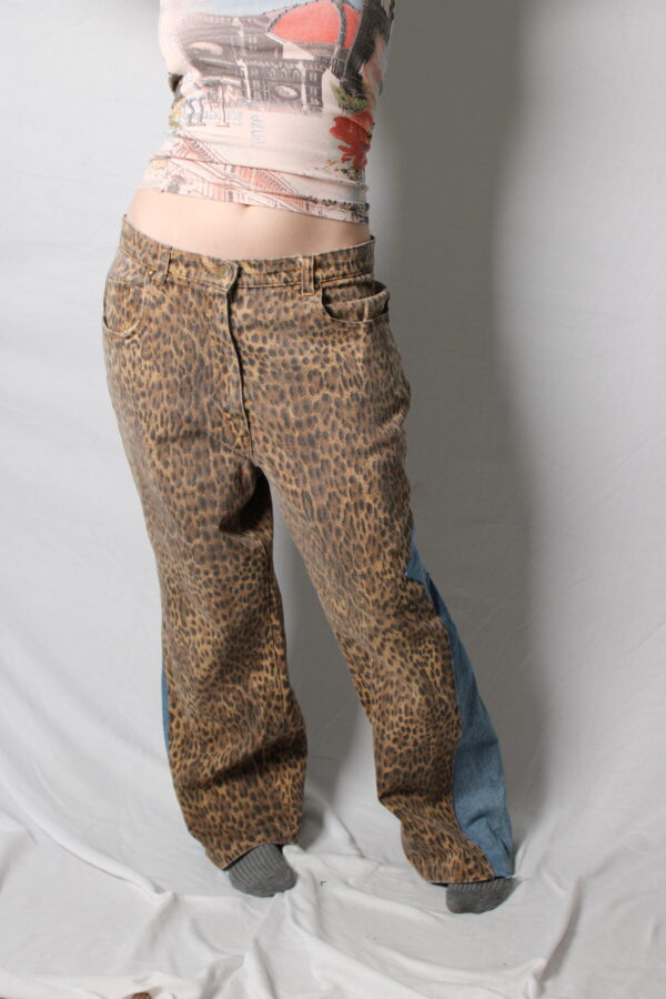Cheetah star jeans