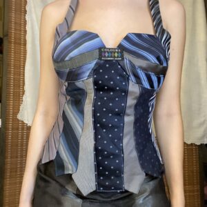 Tie corset top