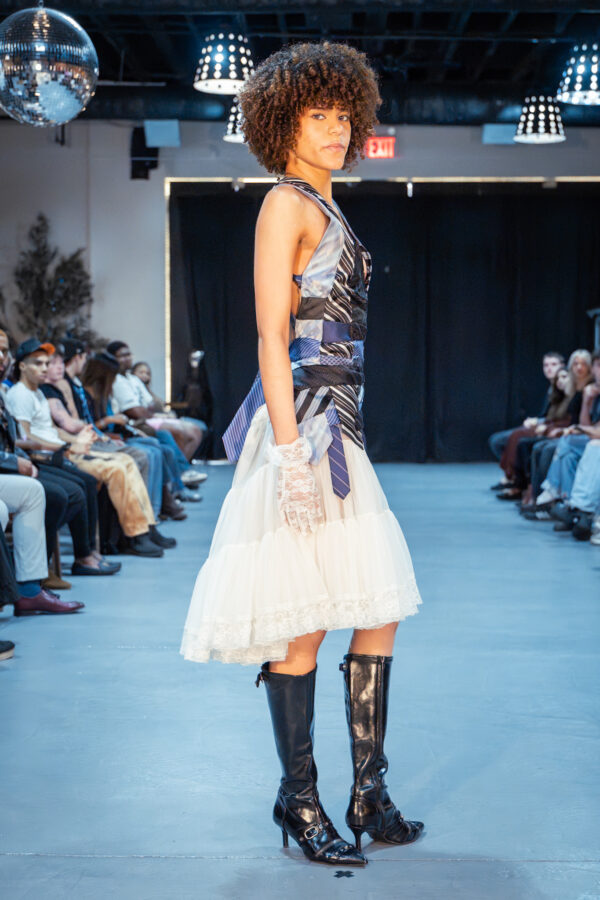 Woven tie top - Image 2