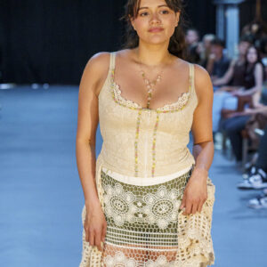 Flower girl crochet top