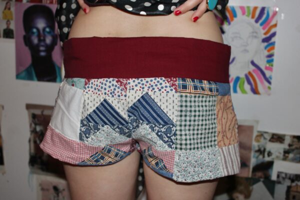 Patchwork shorts - Image 2