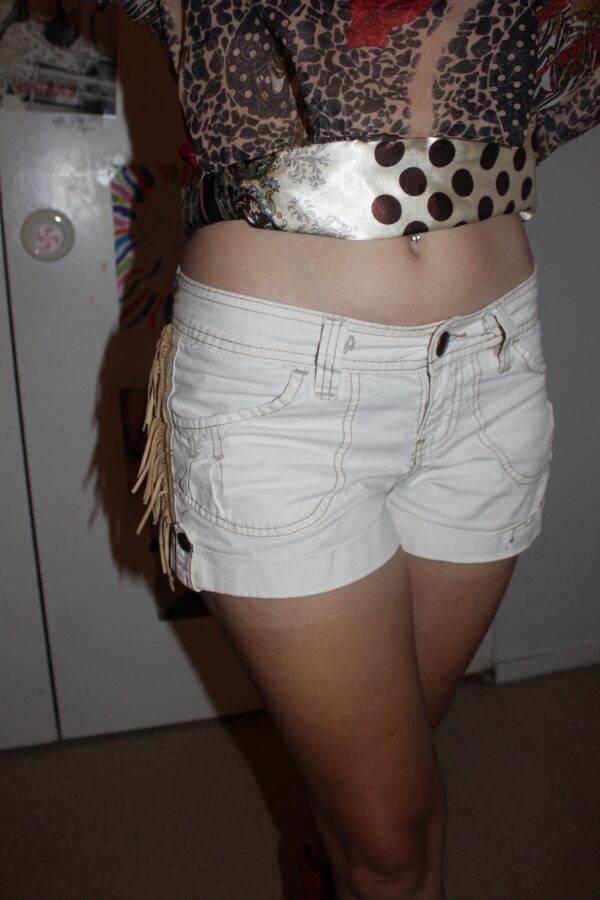 CLP fringe shorts - Image 3