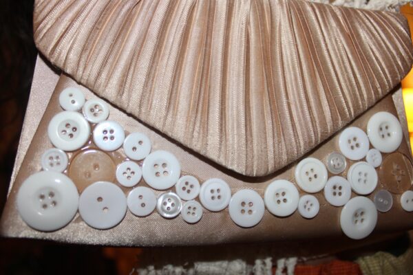 Tan button bag - Image 2