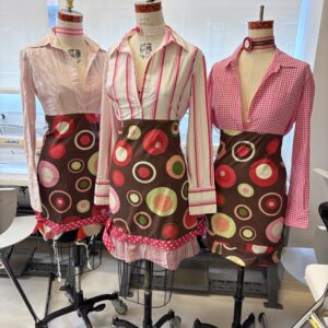 Custom miss pink mini dress