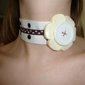 Be mine button choker