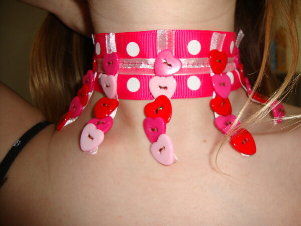 Candy hearts choker - Image 2