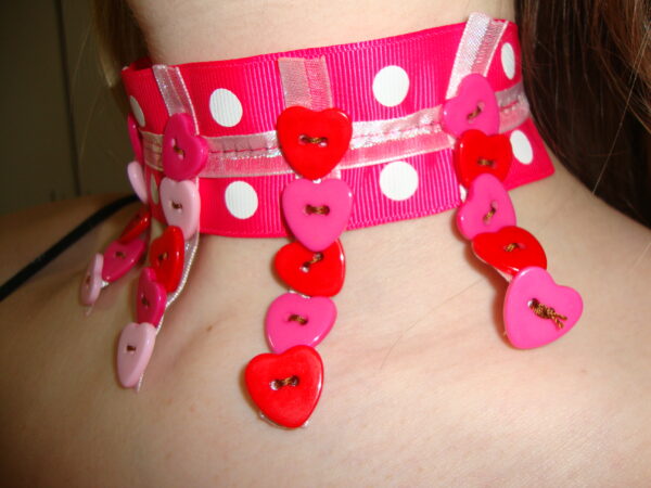 Candy hearts choker - Image 3