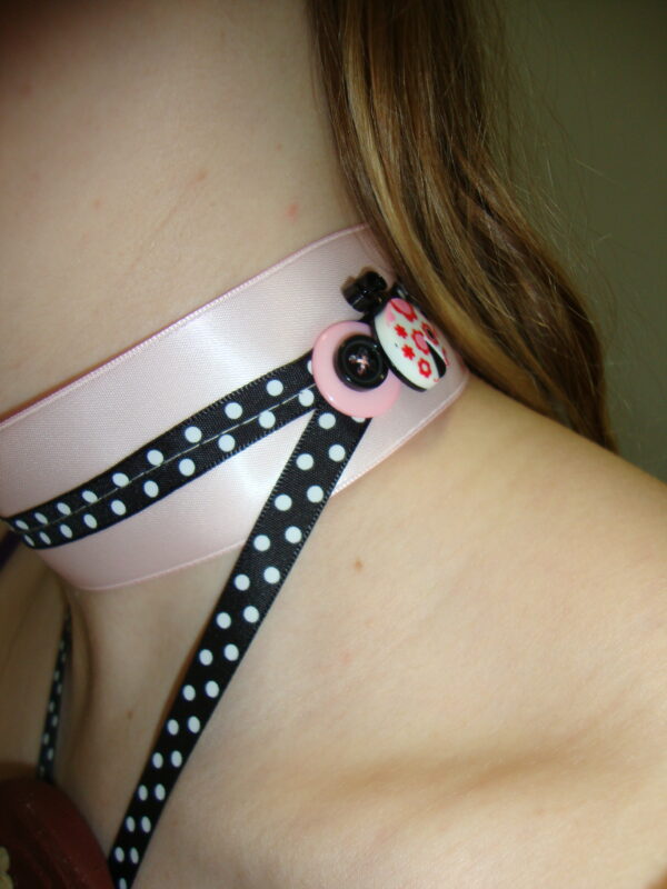 Miss ladybug button choker - Image 5