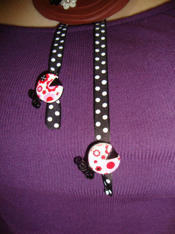 Miss ladybug button choker - Image 3