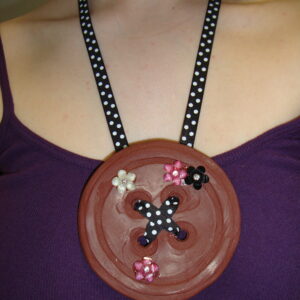 Button necklace