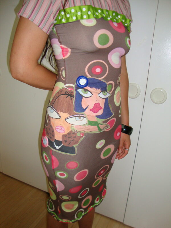 Face to face midi dress - Image 3