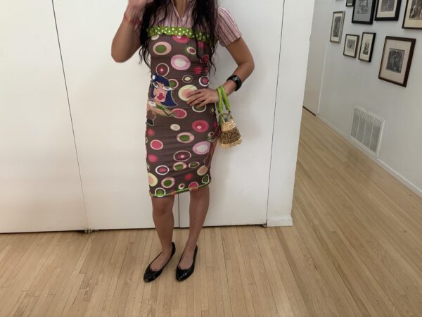 Face to face midi dress - Image 4