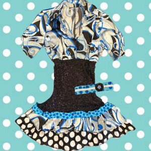 Shimmer mini dress