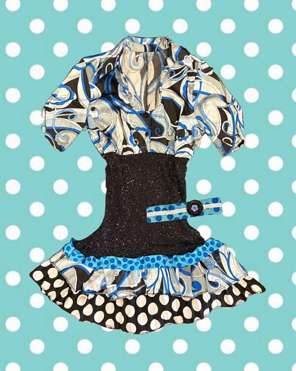 Shimmer mini dress