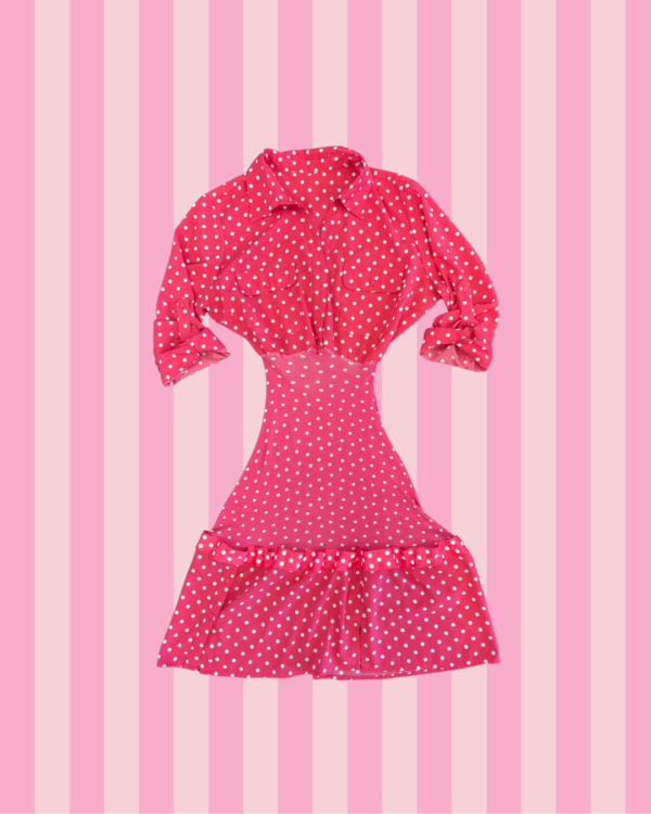 Pink party dress