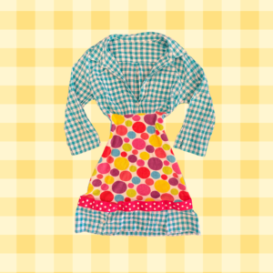 Cotton candy mini dress