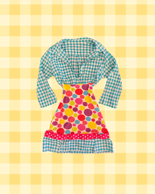 Cotton candy mini dress