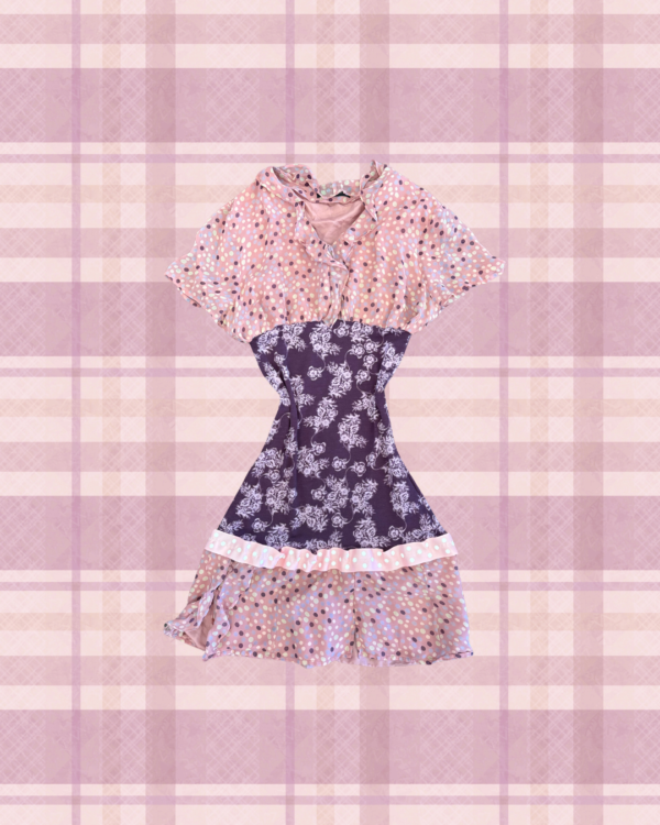 Lavender mini dress