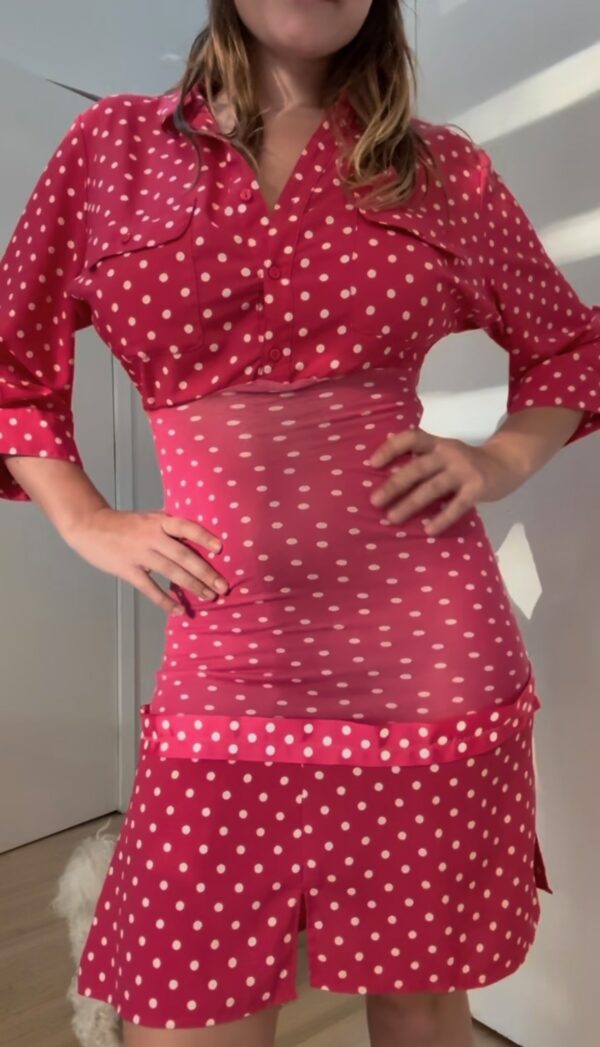 Pink party dress - Image 2