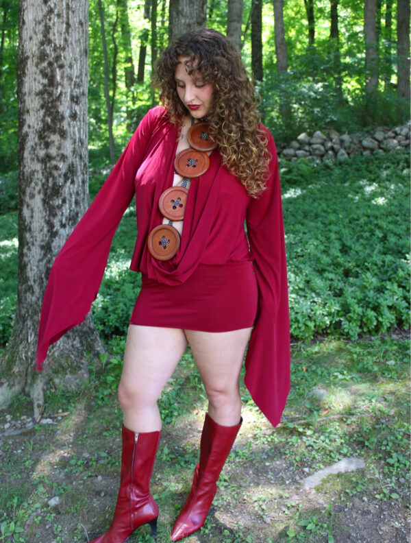 Button plunge top - Image 3