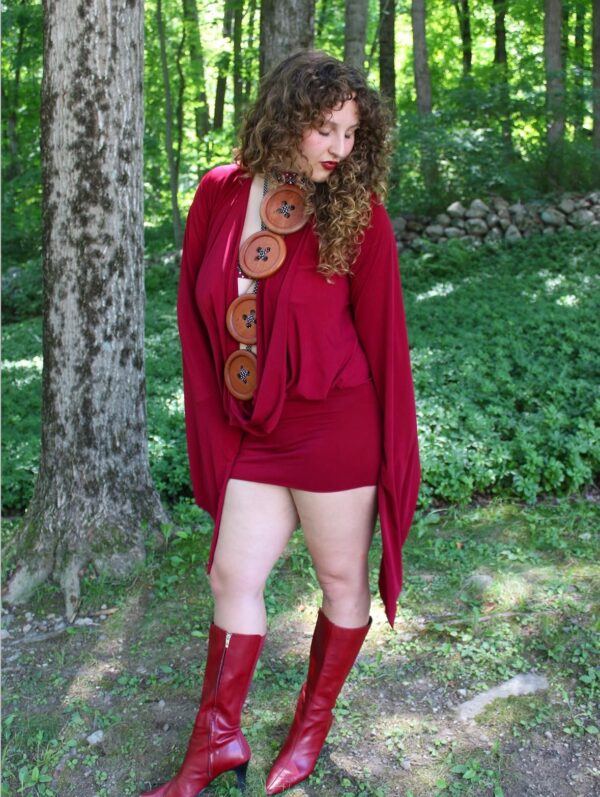Button plunge top - Image 4