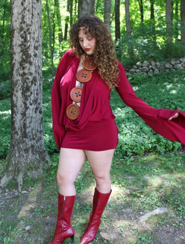 Button plunge top - Image 5