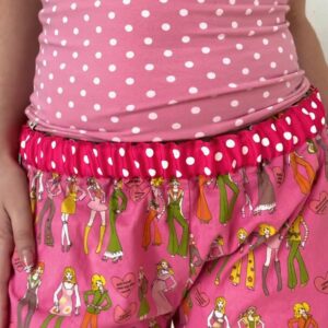 Fashion girl pants and top set
