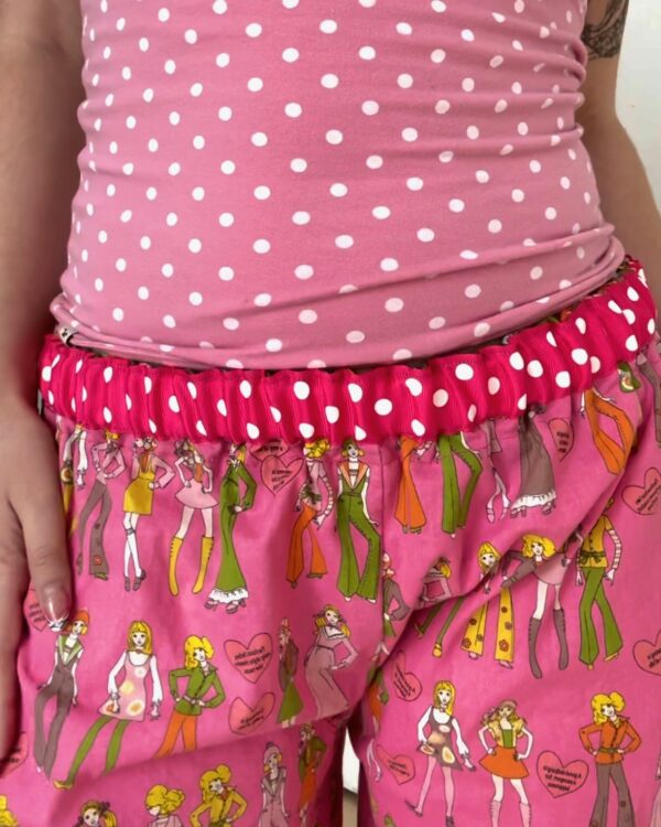 Fashion girl pants and top set