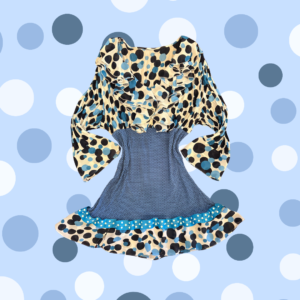 Feeling blue mini dress