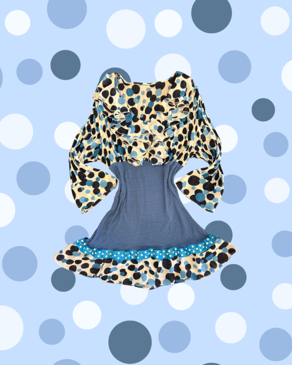 Feeling blue mini dress