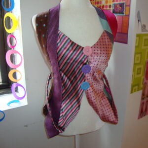 Button tie top