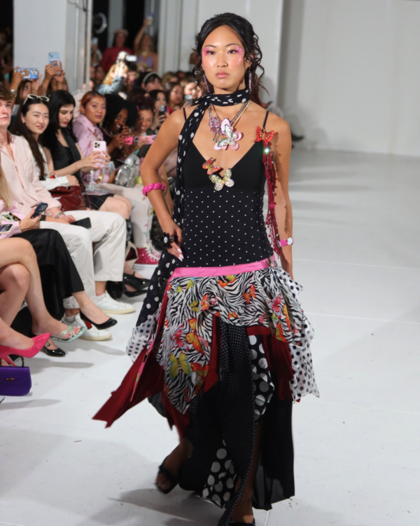 Social butterfly maxi dress