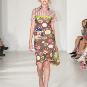 Face to face midi dress
