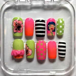 Life of the party press on nails