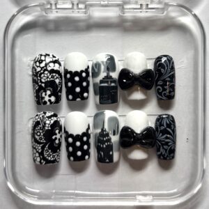 NYC girl press on nails