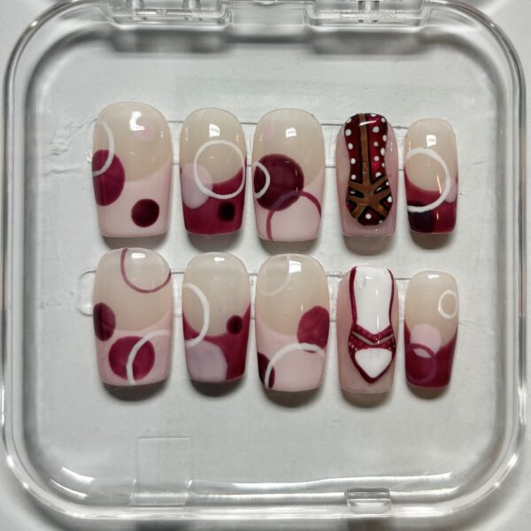 If the shoe fits press on nails