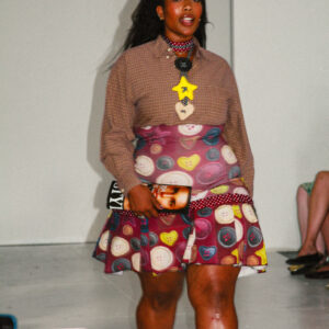 Pushing my buttons mini dress
